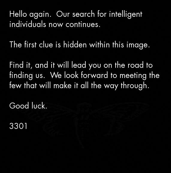Цикада 3301 - все секретные изображения от тайного общества Cicada 3301