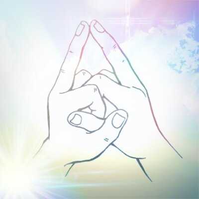 4. мудра «скрещенные руки»